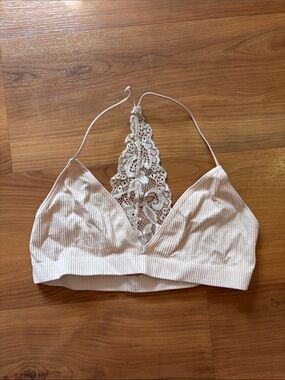Urban Outfitters Light Pink Lace Bralette